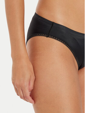 Calvin Klein Underwear Klasične Spodnje Hlačke Liquid Touch 000QF4481E Črna