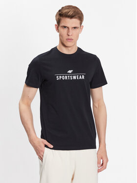 4F 4F Футболка 4FSS23TTSHM539 Cиній Regular Fit