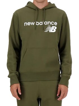New Balance New Balance Bluza MT03910DMO Zielony Standard Fit