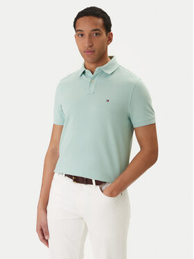 Tommy Hilfiger Tommy Hilfiger Tricou polo 1985 MW0MW17770 Verde Regular Fit