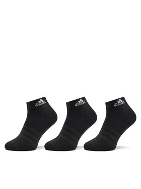 adidas adidas Rövid zoknik Cushioned Sportswear Ankle Socks 3 Pairs IC1277 Fekete