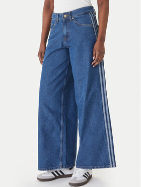 adidas adidas Jeansy Firebird Adilenium KD2906 Modrá Wide Leg