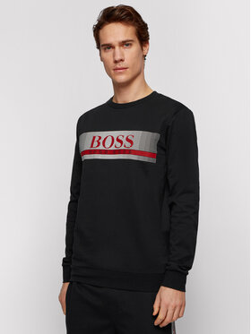 Boss Boss Mikina Authentic 50449939 Čierna Regular Fit