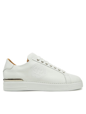 PHILIPP PLEIN PHILIPP PLEIN Sneakersy SAES USC0692 PLE075 Biały