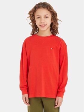 Tommy Hilfiger Tommy Hilfiger Majica Essential KB0KB08576 S Narančasta Regular Fit