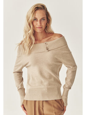 TATUUM Tatuum Sweter LUISA Beżowy Classic Fit