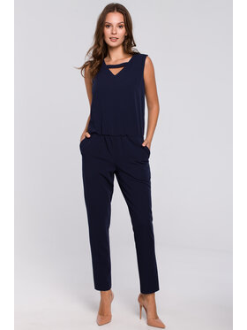 Makover Makover Overal K009 Tmavomodrá Regular Fit