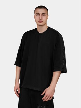 MADE BY SOCIETY MADE BY SOCIETY T-Shirt Tricou PURE DUNES - T17153 Czarny Basic Fit