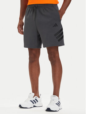 adidas adidas Pantaloncini sportivi Future Icons 3-Stripes KD5241 Grigio Regular Fit