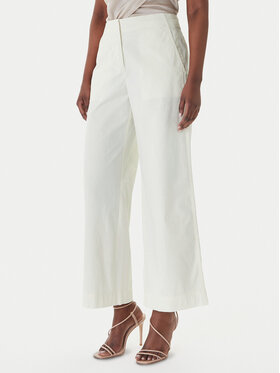 BOSS BOSS Штани з тканини C_Tahilone1 50561636 Кремовий Wide Leg