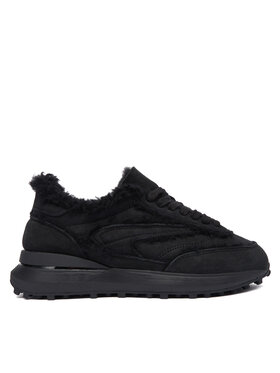 D.A.T.E. D.A.T.E. Sneakersy Athleta Shearling W431-AT-TD Černá