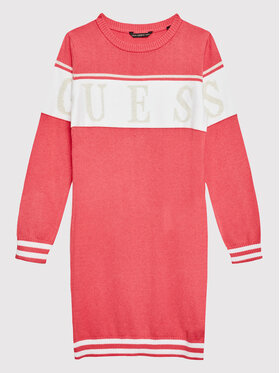Guess Guess Každodenné šaty J2YK11 Z2GL0 Ružová Regular Fit