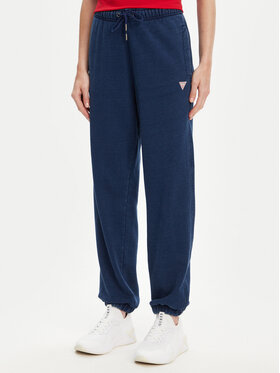 Guess Guess Pantaloni trening W5YB65 KCXQ1 Bleumarin Regular Fit