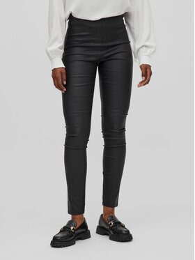 Vila Vila Leggings Commit 14079967 Crna Slim Fit
