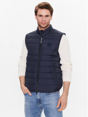 Woolrich Woolrich Gilet Sundance CFWOOU0698MRUT2635 Bleu marine Regular Fit