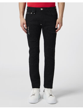 PHILIPP PLEIN PHILIPP PLEIN Jeansy 30594 Czarny Skinny Fit
