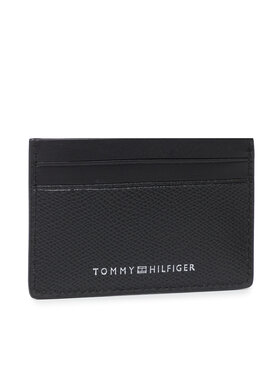 Tommy Hilfiger Tommy Hilfiger Kreditinių kortelių dėklas Business Mini Cc Holder AM0AM07807 Juoda