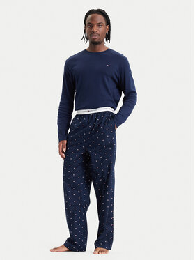 Tommy Hilfiger Tommy Hilfiger Пижама UM0UM03999 Тъмносин Regular Fit
