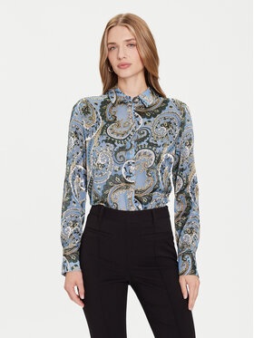 Guess Guess Koszula W5BH78 W2770 Niebieski jasny Regular Fit