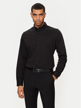 Calvin Klein Calvin Klein Πουκάμισο K10K113339 Μαύρο Regular Fit