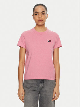 Tommy Jeans Tommy Jeans T-Shirt DW0DW20153 Różowy Regular Fit
