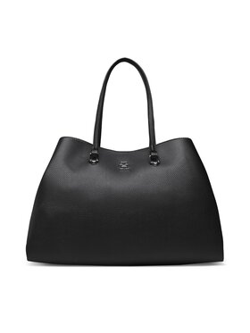 Tommy Hilfiger Tommy Hilfiger Borsetta Th Emblem Workbag AW0AW14215 Nero