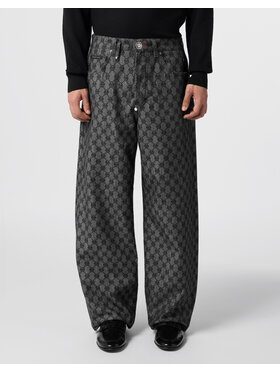 PHILIPP PLEIN PHILIPP PLEIN Jeansy 31234 Czarny Loose Fit