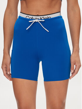 Calvin Klein Performance Calvin Klein Performance Pantaloni scurți sport 00GWS4L722 Albastru Slim Fit