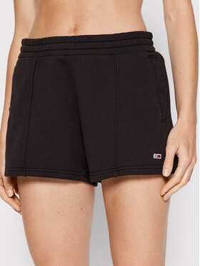 Tommy Jeans Tommy Jeans Sport rövidnadrág Essential DW0DW12626 Fekete Regular Fit