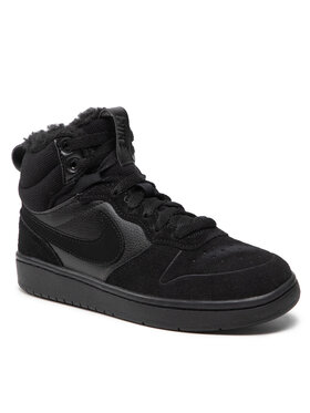 Nike Nike Boty Court Borough Mid 2 Boot Bg CQ4023 001 Černá