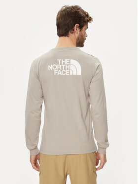 The North Face Majica Dugih Rukava Easy NF0A87N8 Siva Regular Fit