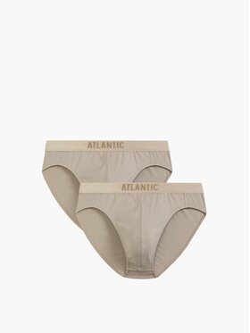 Atlantic Atlantic Slipy pima cotton Beżowy