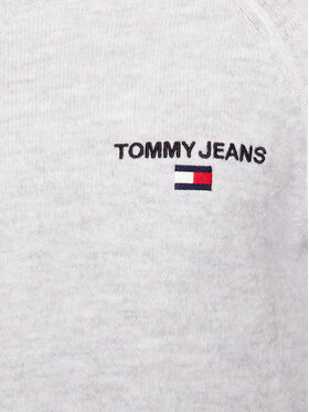 Tommy Jeans Pulover DM0DM17756 Siva Regular Fit