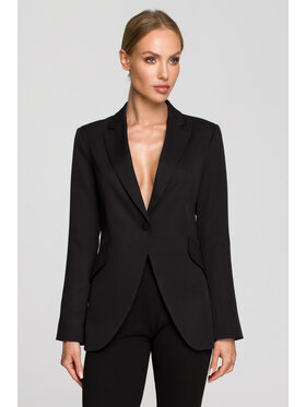 Made of Emotion Made of Emotion Marynarka M701 Czarny Casual Fit