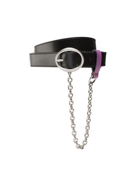 Calvin Klein Jeans Calvin Klein Jeans Moteriškas Diržas Round Classic Belt Chain 25mm K60K610360 Juoda