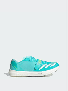 adidas adidas Kolce do biegania Adizero TJ/PV Track and Field Turkusowy