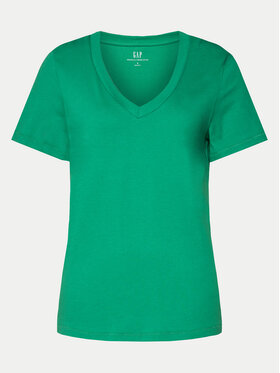 Gap T-shirt 740140-50 Zelena Regular Fit