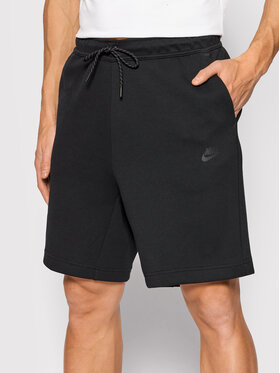 Nike Nike Спортни шорти Sportswear Tech Fleece CU4503 Черен Regular Fit