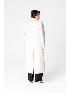 LE POSSÉ LE POSSÉ Cappotto di transizione DBWBMC Bianco Regular Fit