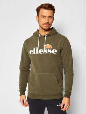 Ellesse Ellesse Mikina Sl Gottero SHC07407 Zelená Loose Fit