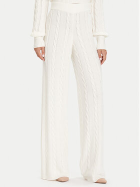 Guess Guess Pantaloni tricotați W5BB52 Z1192 Écru Regular Fit