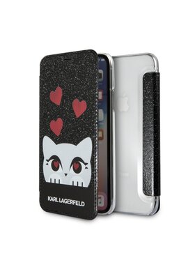 KARL LAGERFELD KARL LAGERFELD Etui na telefon iPhone X Czarny