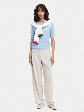 Beverly Hills Polo Club Beverly Hills Polo Club Polo P-SS26W-M550273 Niebieski jasny Regular Fit