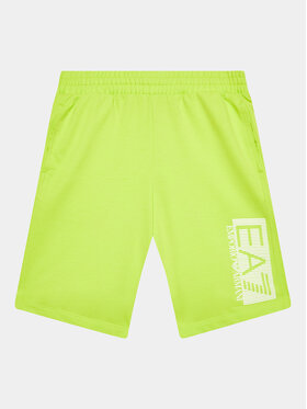 EA7 Emporio Armani EA7 Emporio Armani Pantaloncini di tessuto 3RBS53 BJ05Z 1871 Verde Regular Fit