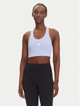 adidas adidas Reggiseno sportivo Run Pocket JI5991 Viola Slim Fit