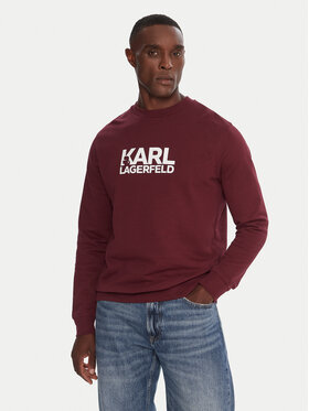 KARL LAGERFELD KARL LAGERFELD Felpa 705091 554917 Bordeaux Regular Fit