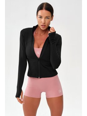ROUGH RADICAL ROUGH RADICAL Bluza ZOYA ZIP Czarny Slim Fit