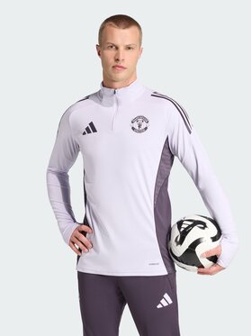 adidas adidas Koszulka techniczna 152017 Fioletowy Slim Fit
