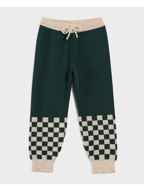 Kid story Kid story Spodnie dresowe SP_GCH_1 Zielony Oversize