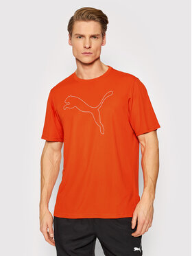 Puma Puma Funkčné tričko Performance Cat 520491 Oranžová Regular Fit